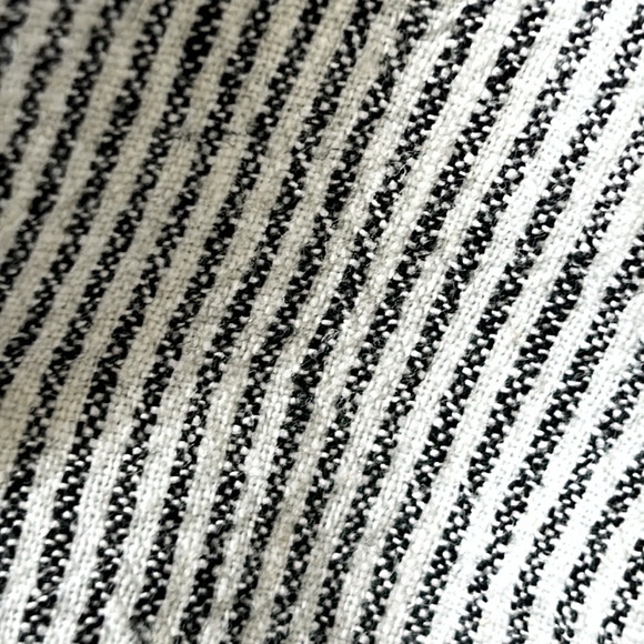 J Crew Striped Cuffed Linen Cotton Pull-on Pants w Pockets Sz 14 w MEASUREMENTS! - Picture 10 of 16